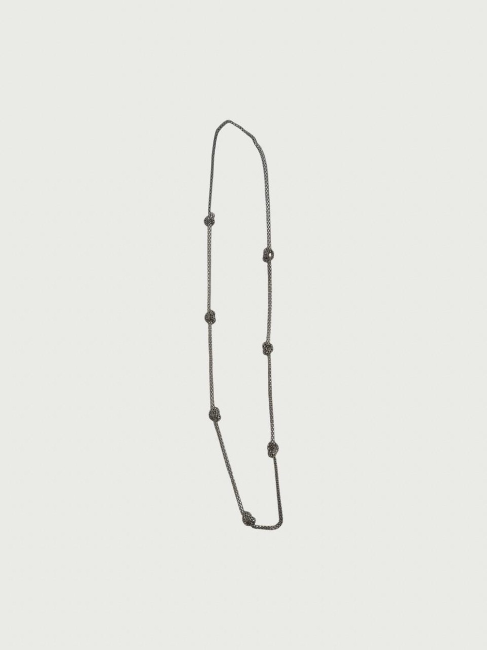 Knotted Rope Chain Necklace